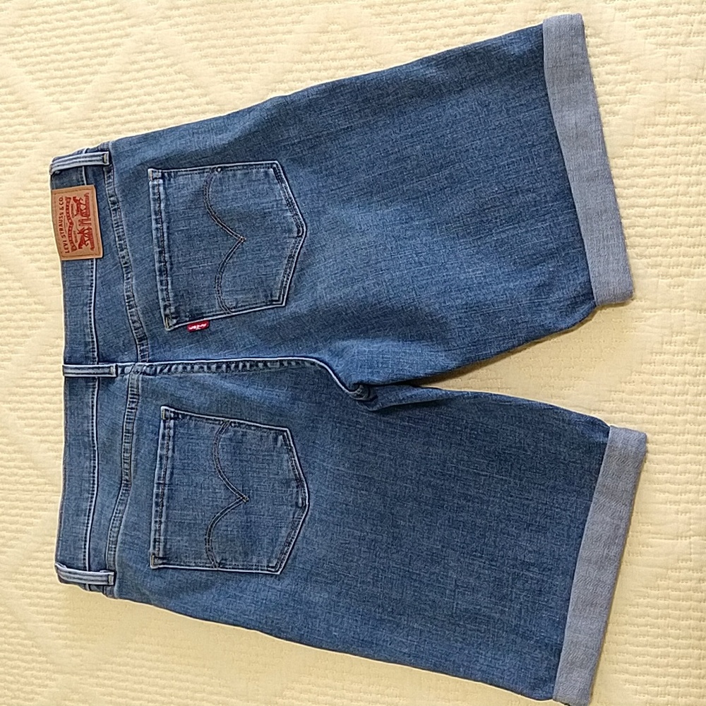Levi's Blue Denim Shorts